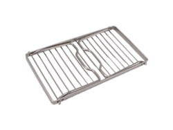 Parrilla Plegable De Acero Inoxidable Para Camping Con Altura Ajustable Para Cocinar Al Aire Libre.