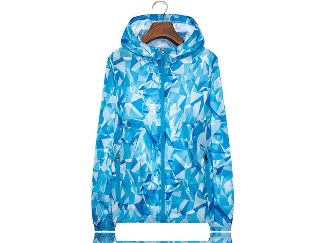 Chaqueta cortavientos Bucros con protección solar para parejas, unisex, tallas grandes, primavera y verano. Ropa.
