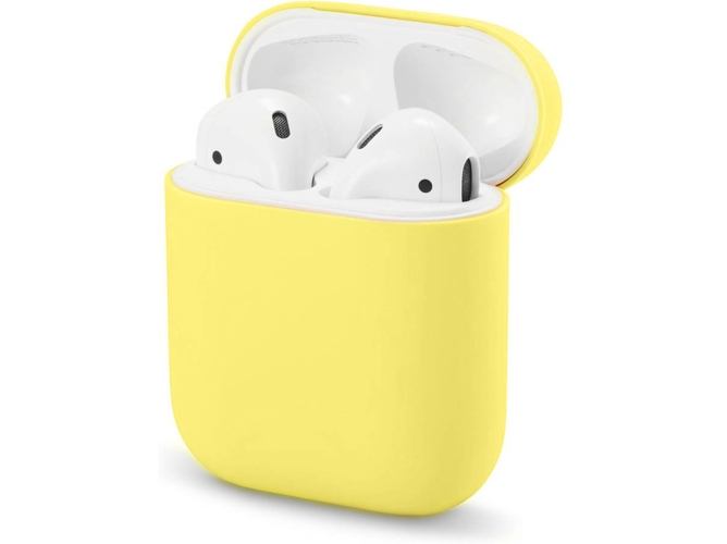 Funda WISETONY 5052439394453 (Para AirPods - Amarillo)