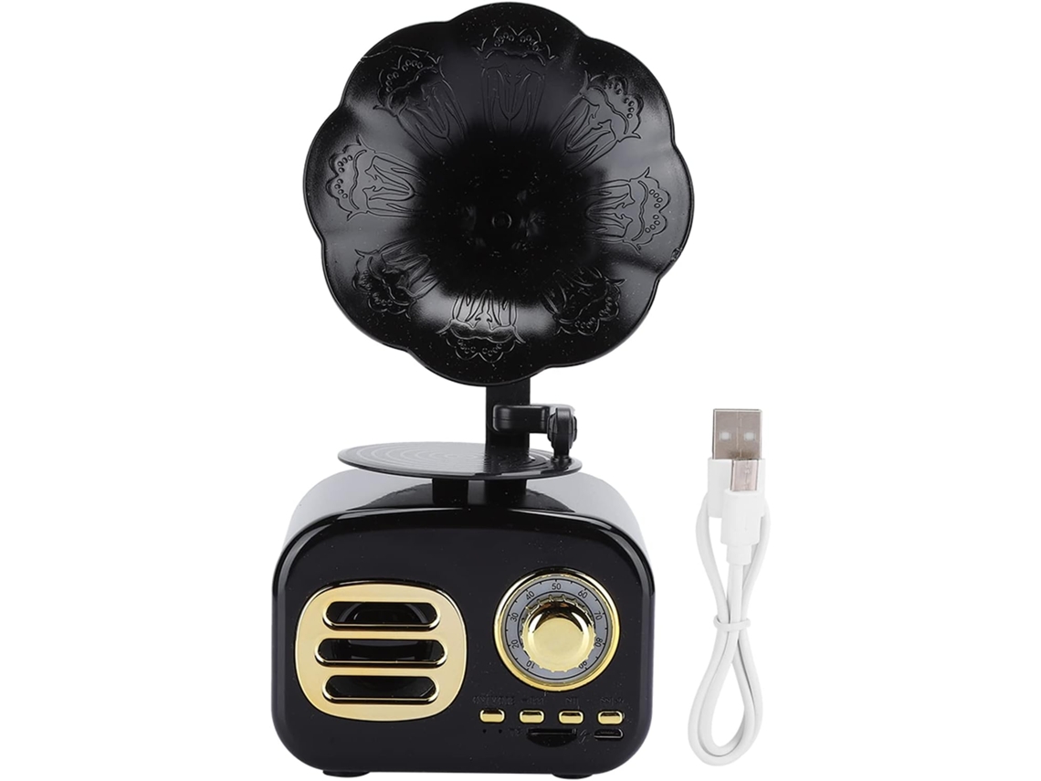 Mini Altavoz Inteligente Bluetooth Retro Con Alta Calidad De Sonido Y Largo Alcance.