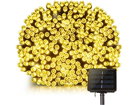 Guirnalda solar LUMI JARDIN Yogy Solar Warm 400 (0.1W - PVC)