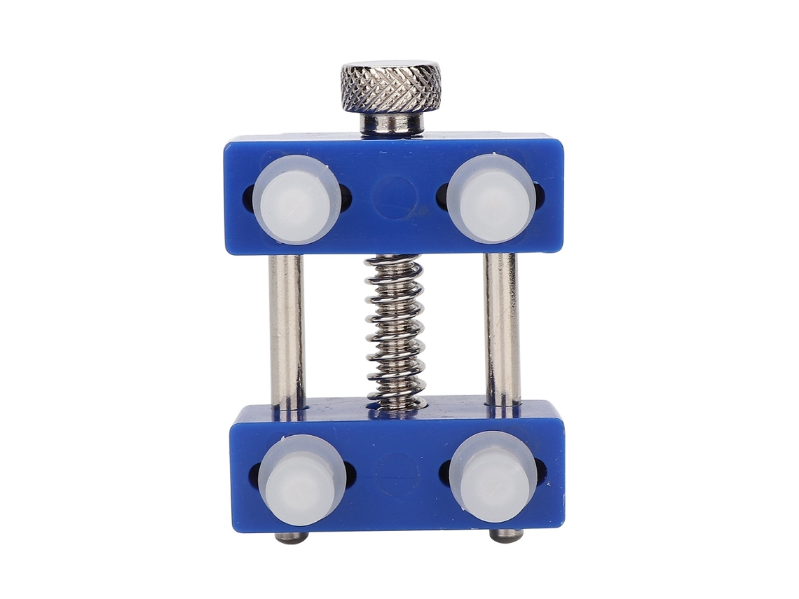 Herramienta para abrir cajas de relojes, kit de soporte para reparación de relojes, azul