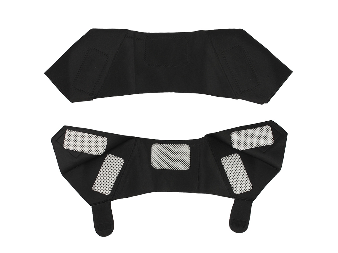 Soporte de hombro ajustable con terapia magnética y calor suave