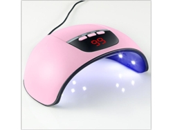 Lámpara secadora de uñas UV LED de 54 W con 3 temporizadores y sensor automático LY EBIKE (no aplicable)
