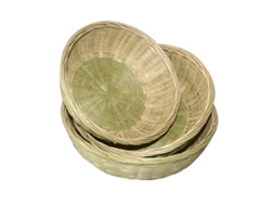 3 Piezas Cesta De Almacenamiento Para Pan Y Fruta