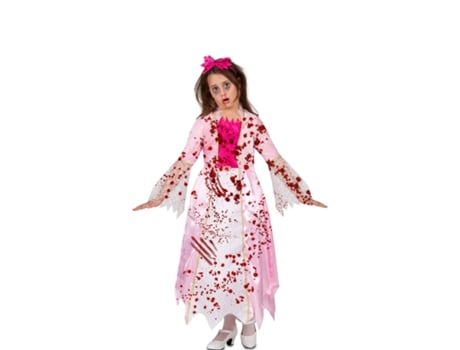 Disfraz de Niña MOM Princesa Sangrienta Rosa (5 - 6 años)