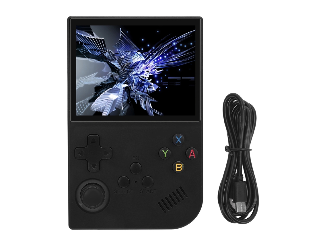 Consola De Juegos Retro Portátil De 64gb Con Pantalla Ips De 3.5 Pulgadas, Consola De Juegos Portátil De Bolsillo