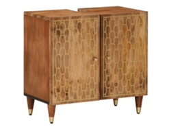 Mueble Para Lavabo De Baño VIDAXL Marrón Madera contrachapada (62x33x58 cm)