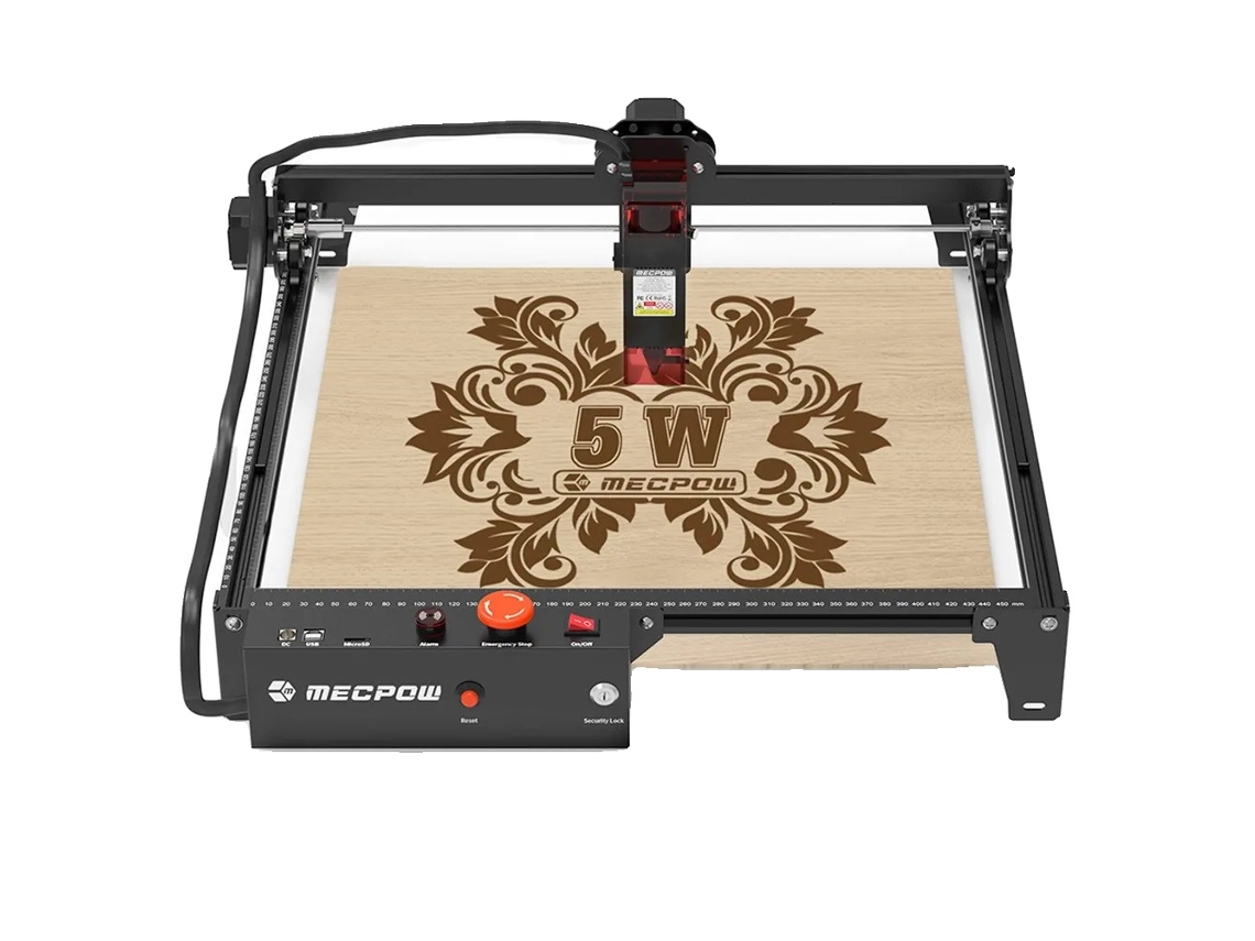 Grabador láser de 5 W de potencia y alta precisión, Mecpow X3 A, OEM UE