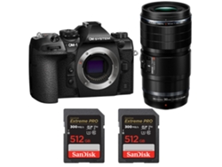 Om System Om-1 Mark Ii + Ed 90mm F/3.5 Macro Is Pro + 2 Sandisk 512gb Uhs-ii 300mb/s + Ebook “20 Consejos Para Fotos Que Impactan”
