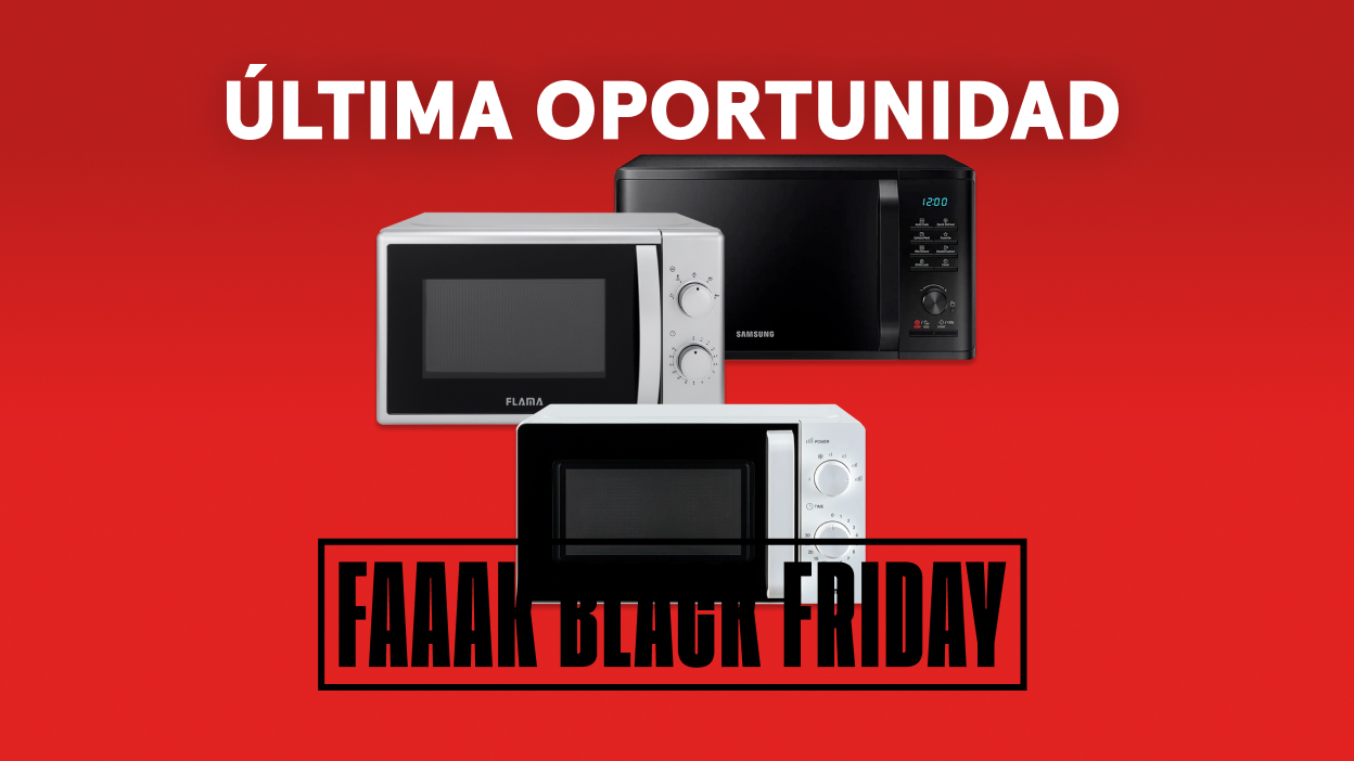 Hasta 50% de dto. en Microondas