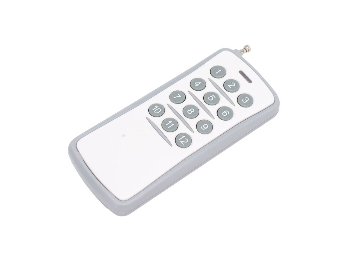 Control Remoto Inalámbrico De 433 Mhz Con 12 Botones, Transmisor Y Receptor Dc12v Para Luz De Puerta Led.