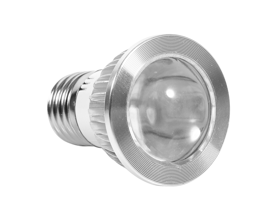 KOFIHETY Lámpara de Cultivo para Plantas con Flor, 85-265V, E27 10LED, Bombilla Convexa