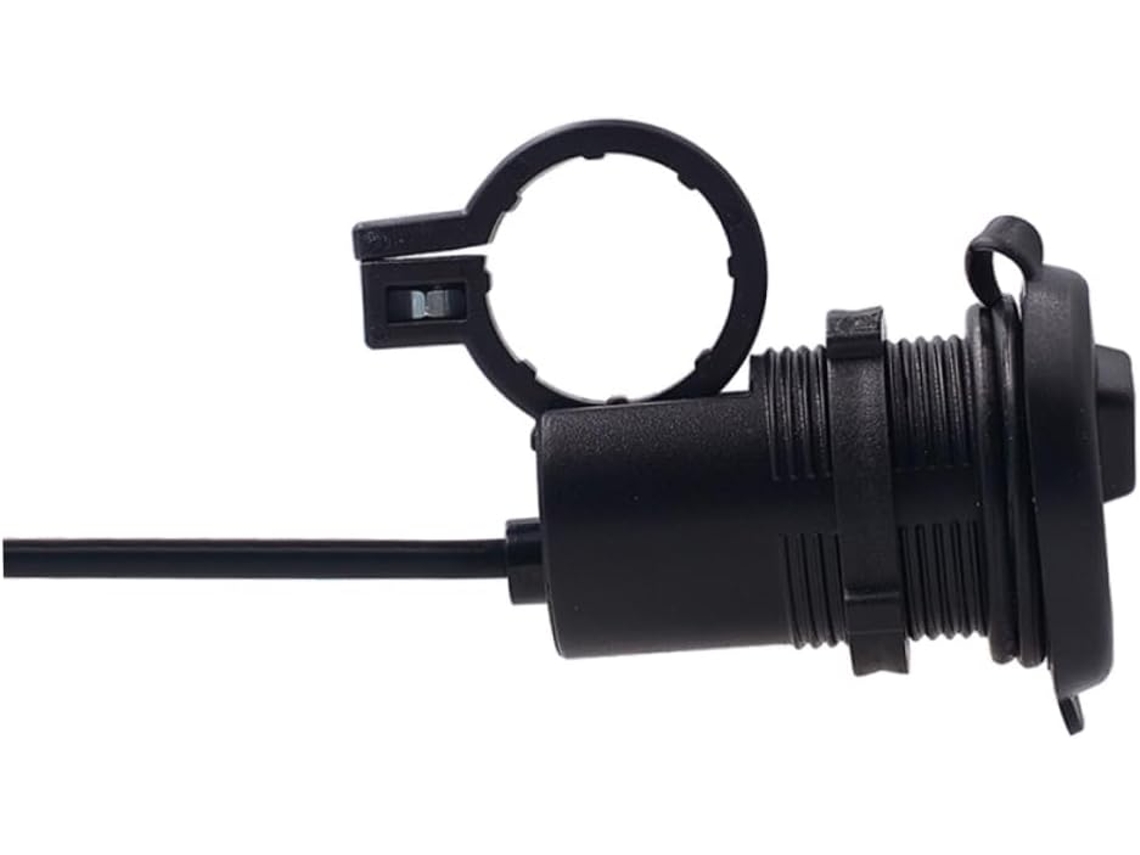 USB impermeable con interruptor, soporte para manillar y espejo retrovisor, puerto único para teléfono móvil y GPS, accesorio Gokoco