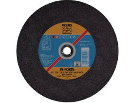 Disco PFERD Corte Máq. Estacionárias universal Ps-For (80 m S Plano T Forma 4180T 350-2 8 A 36 K Psf-Chop-Inox 25 4)