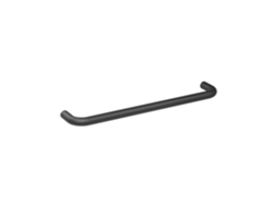 Tirador Para Mueble De Acero Inoxidable Distancia Entre Ejes De 192 Mm Barniz Negro Mate Lote De 6