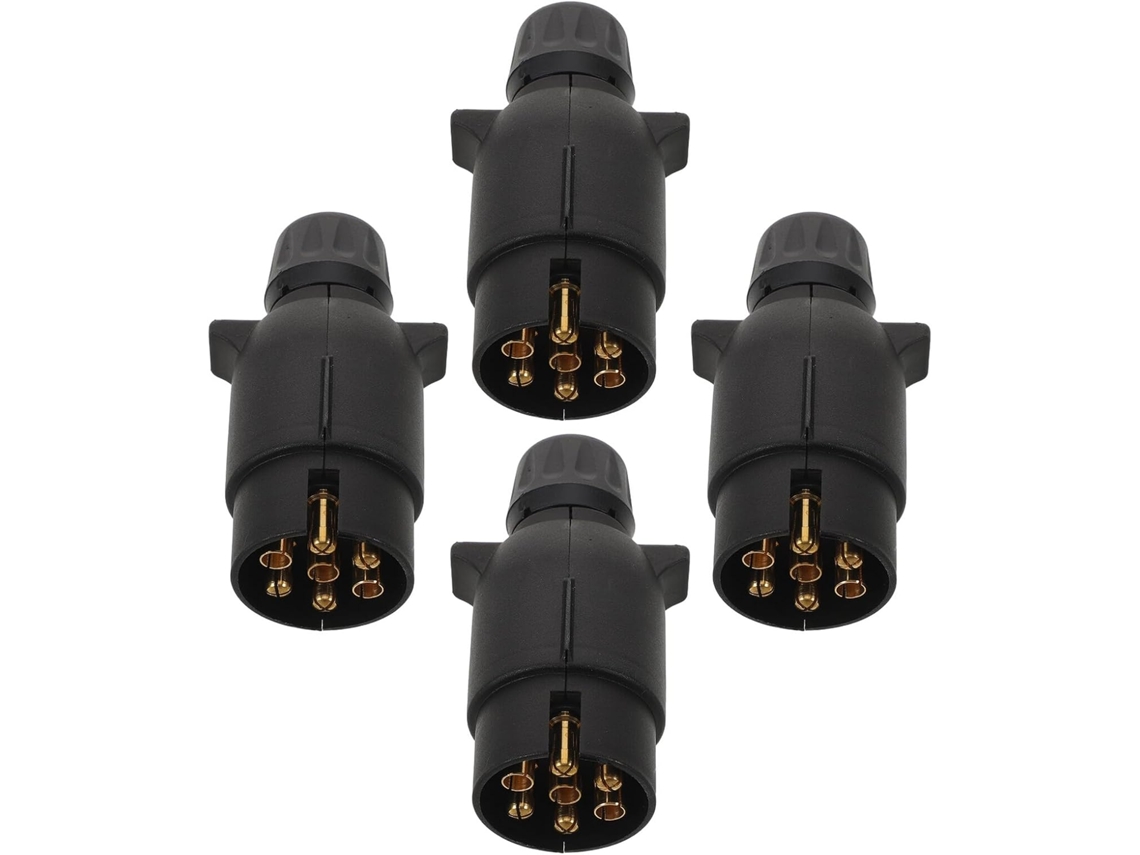 Adaptador De Cableado Para Remolque De 4 Piezas, Conector Eléctrico Impermeable, Enchufe Para Camión, Arnés De Cableado