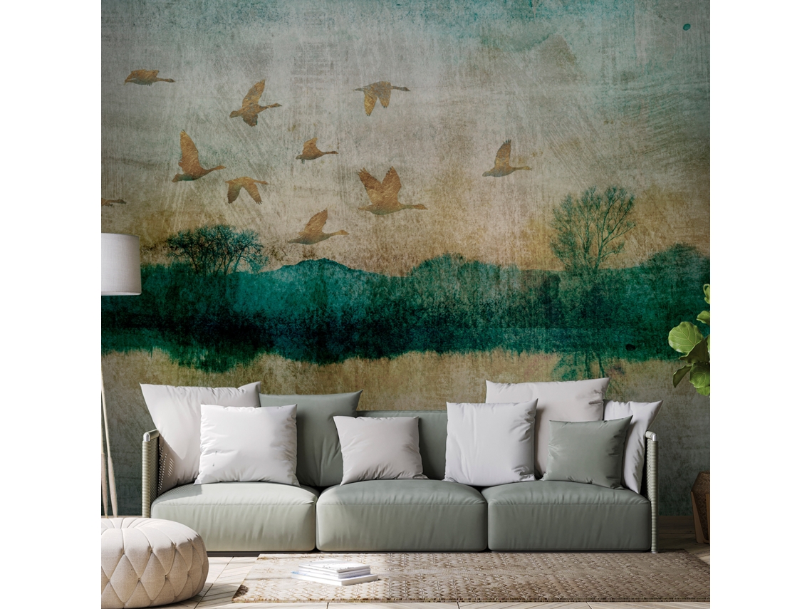 Papel de Pared ARTGEIST Golden Ducks (250x175)