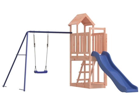Parque Infantil De Exterior VIDAXL Marrón Madera