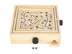 Juego De Laberinto De Madera Con Bola Puzzle Tablero Educativo Juguete Didáctico