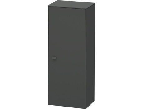 Armario semi-alto DURAVIT Brioso Individual 1 puerta con bisagra a la derecha 1 estante de madera 2 estantes de vidrio altura mín. 91,1 cm - má