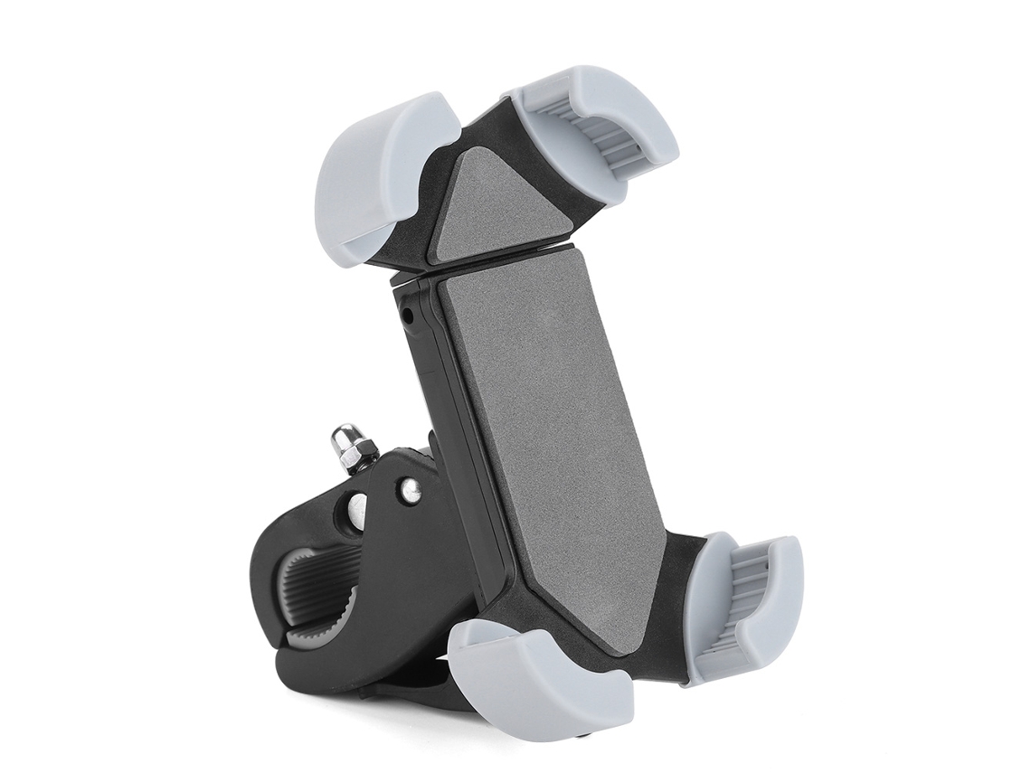 Soporte Universal Ajustable Para Teléfono Móvil En Manillar De Moto Y Bicicleta