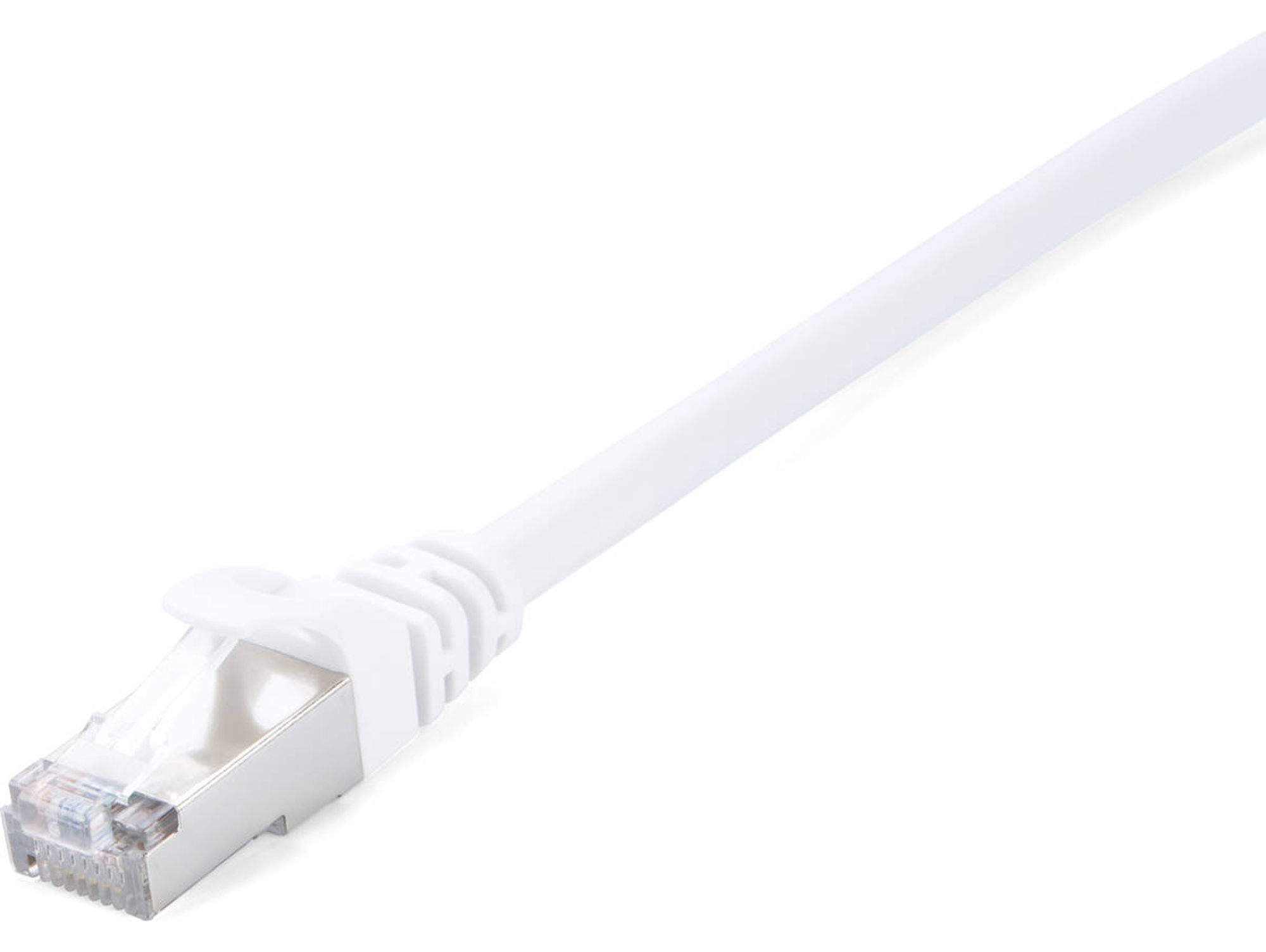 Cable de Red V7 (RJ45 - 2 m - Blanco)