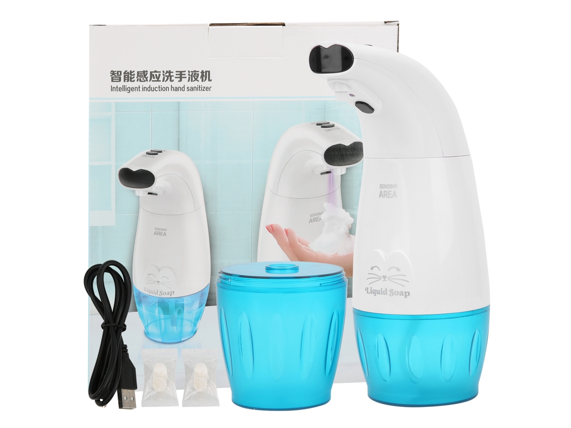 Dispensador Automático De Jabón Por Inducción, Sin Contacto, Para Espuma Y Líquido, Usb, 220 Ml
