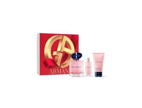 Set My Way Eau de Parfum Mujer 90ml Armani - Fragancia 15ml y Loción 50ml