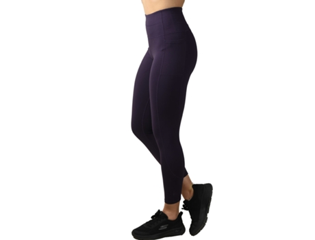Leggings SKECHERS Go Walk High Waisted 7/8 Mujer (XL - Morado)