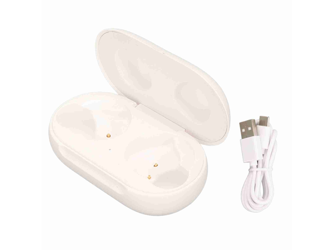 Caixa De Carregamento De Reposição Portátil Profissional Smart Para Galaxy Buds Branco