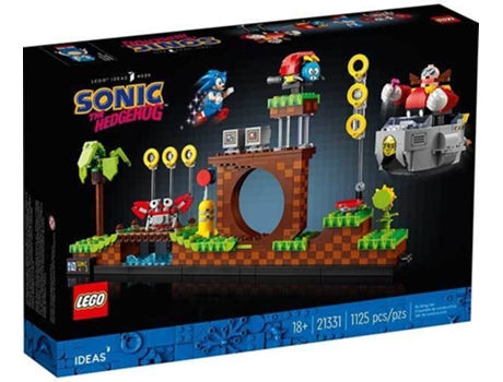 LEGO Ideas: Sonic The Hedgehog – Green Hill Zone - 21331 (Edad Minima: 18 años - 1125 Piezas)