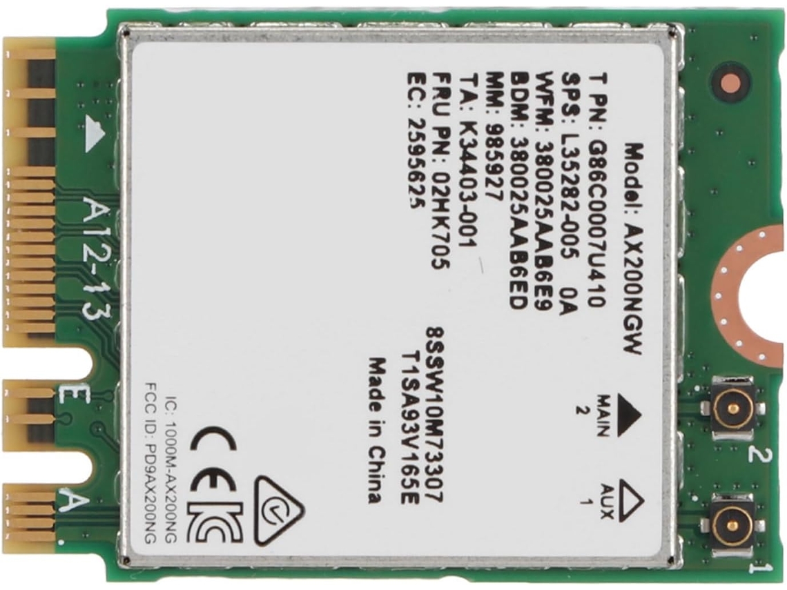 6 Ax200 Ngff M 2 Tarjeta Adaptadora De Red De Doble Frecuencia 4 Ghz Y 5