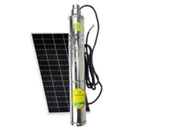 Bomba sumergible solar, 370 W de potencia, caudal de 2 t/h, 24 V CC, 370 W OEM