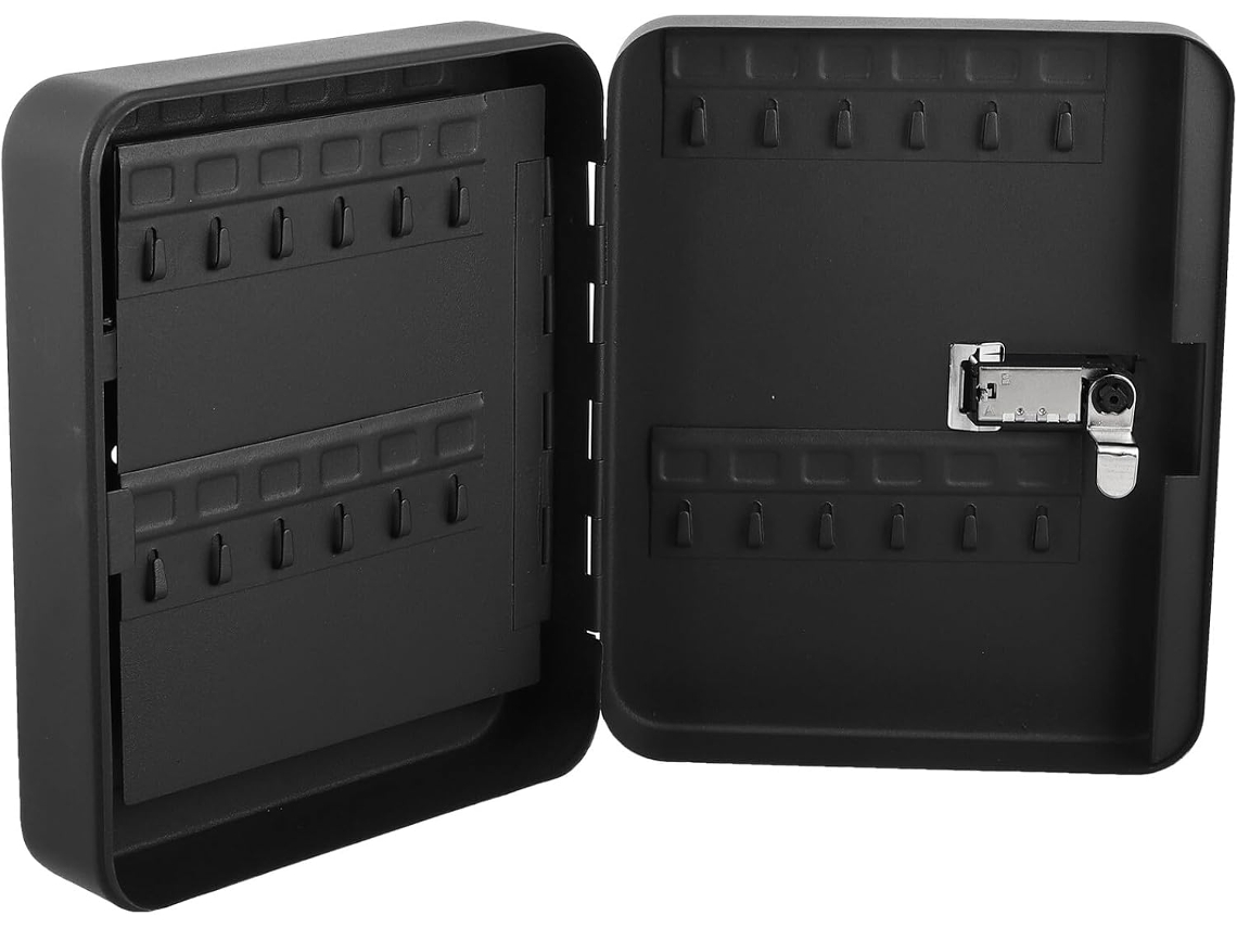 Caja De Llaves Mural Con Código, Compartimentos Seguros Para El Hogar, Escuelas Y Garajes. Fácil De Usar.