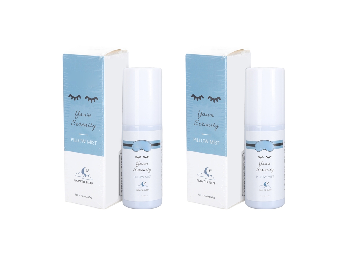 2 Unds 75ml Spray De Lavanda Para Ayudar A Dormir Profundo Y Aliviar El Estrés