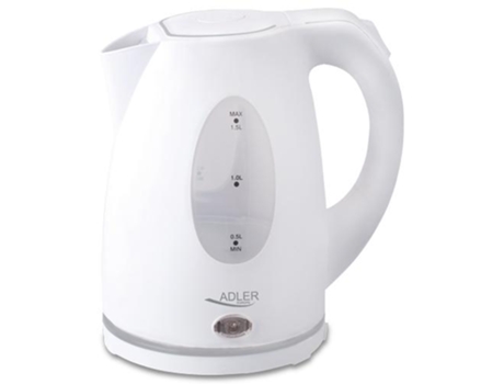 Adler Ad1207 Hervidor eléctrico 1,5 L 2000 W Blanco