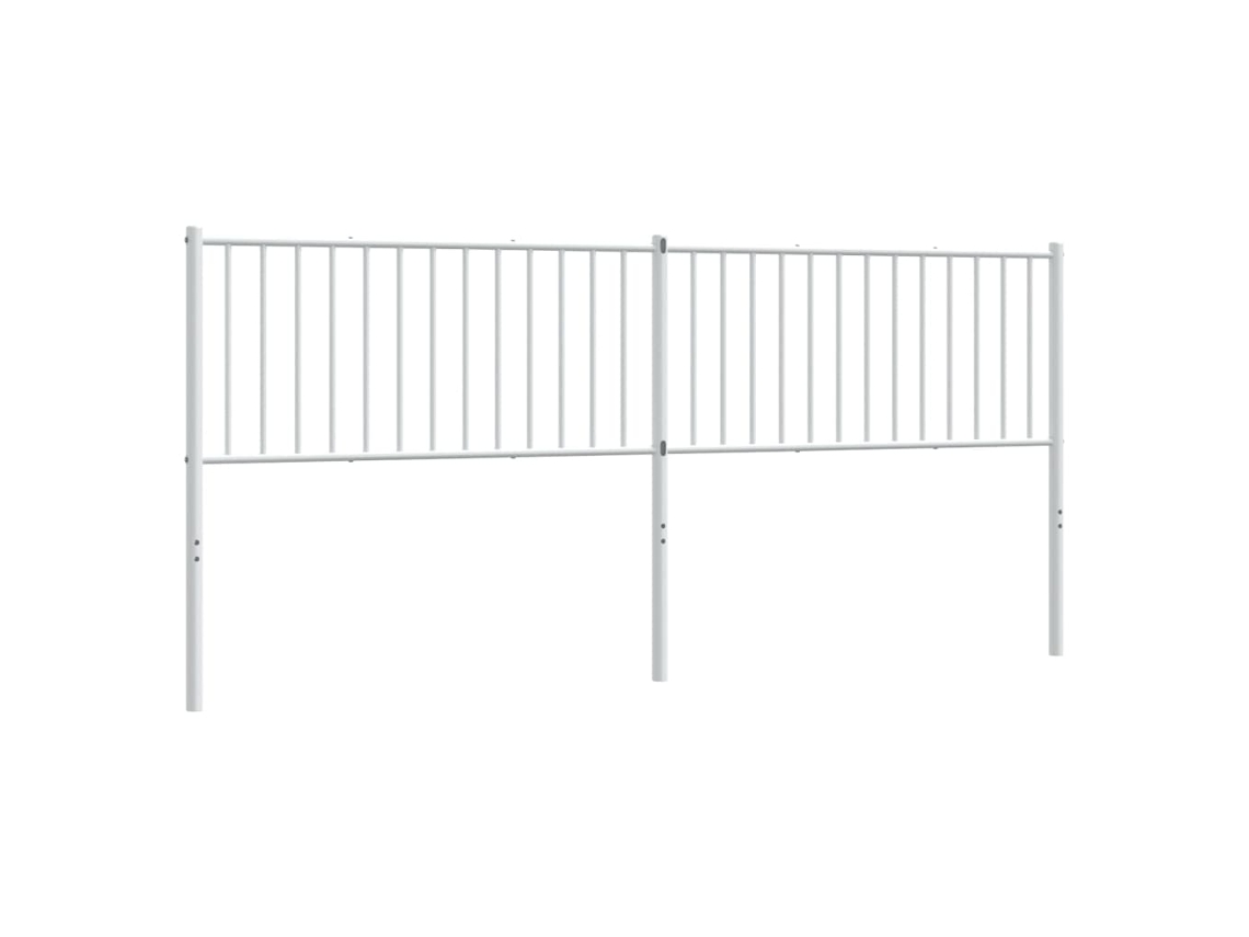 Cabecero de repuesto 200 cm Metal Blanco MAISON EXCLUSIVE