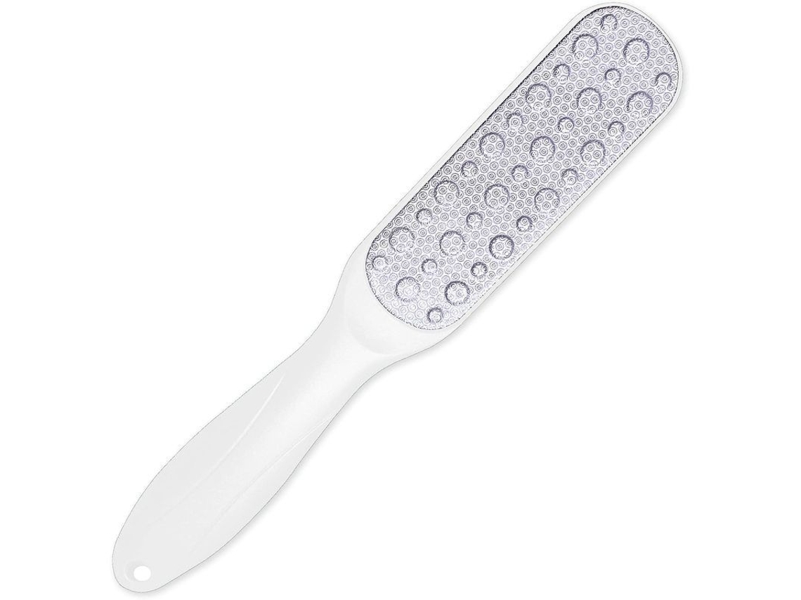 Lima Para Pies De Doble Cara, Para Eliminar Callos Y Piel Muerta, Exfoliante Para Pies (blanco)