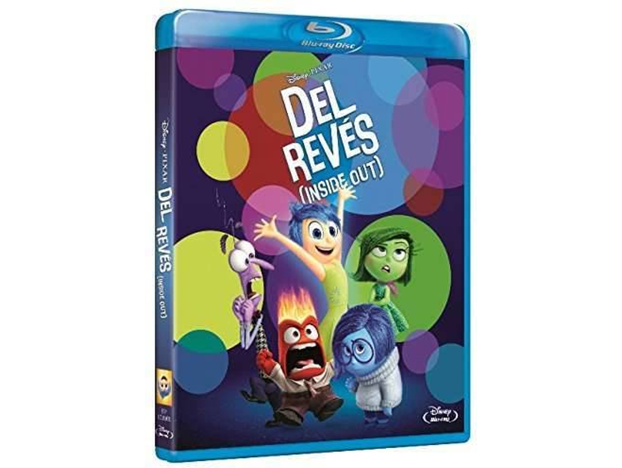 Blu-Ray Del Revés (Inside Out) (Disney - Edición en español)