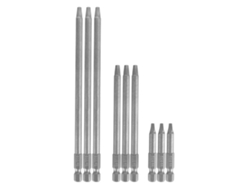 Juego De 9 Brocas Cuadradas De 50/100/150 Mm De Acero S2 Magnéticas Eléctricas Para Destornillador Recargable