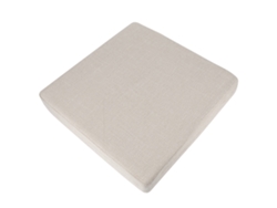 Conjunto de yoga cuadrado de meditación lavable beige 40x40x6cm