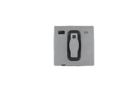 Limpieza de ventanas, funcionamiento automático, tecnología de doble pulverización, gris plata.