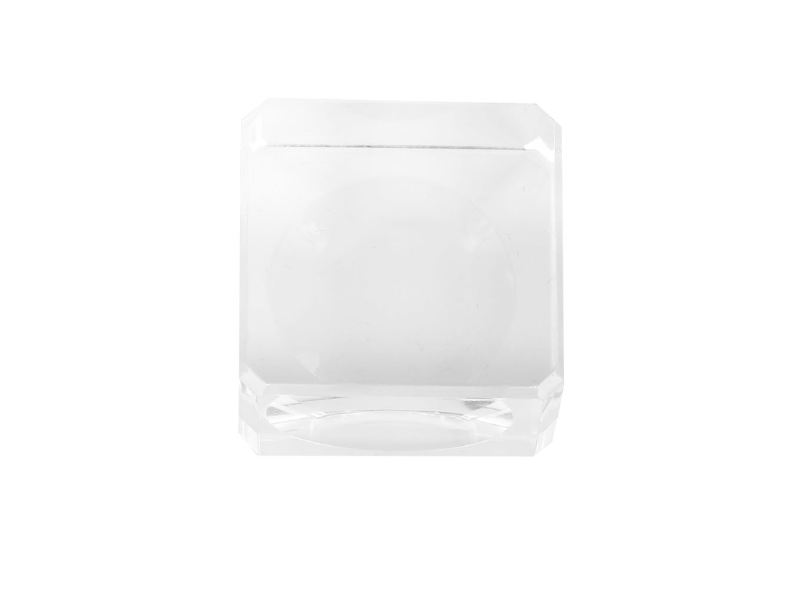 Paleta Cuadrada De Vidrio Transparente Para Pigmentos De Decoración De Uñas Y Herramientas De Pintura Diy.