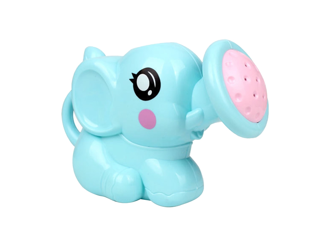 Brinquedo Copo De Água Elefante Infantil Menino Menina Branco Praia Brincadeira Exterior Azul