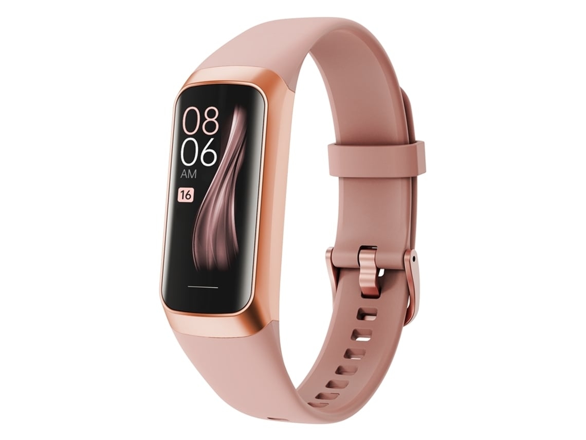 Pulsera conectada Flame Edition 5.0 resistente al agua Ip68 con función multideporte en oro rosa
