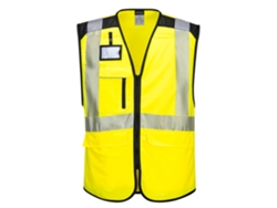 Chaleco ejecutivo de alta visibilidad PW3, naranja y negro / GG