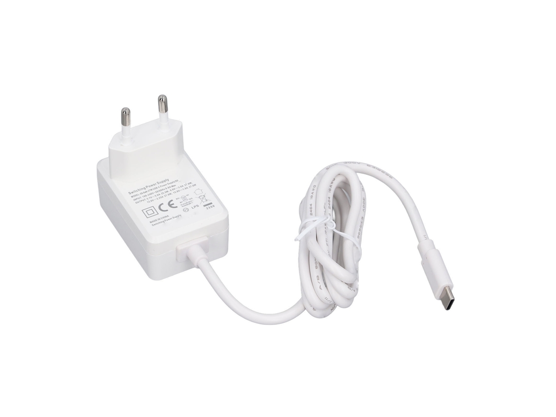 Adaptador de corriente 2026-as para Pi 5 5.1V 5A 27W Pd USB C con tecnología Gan