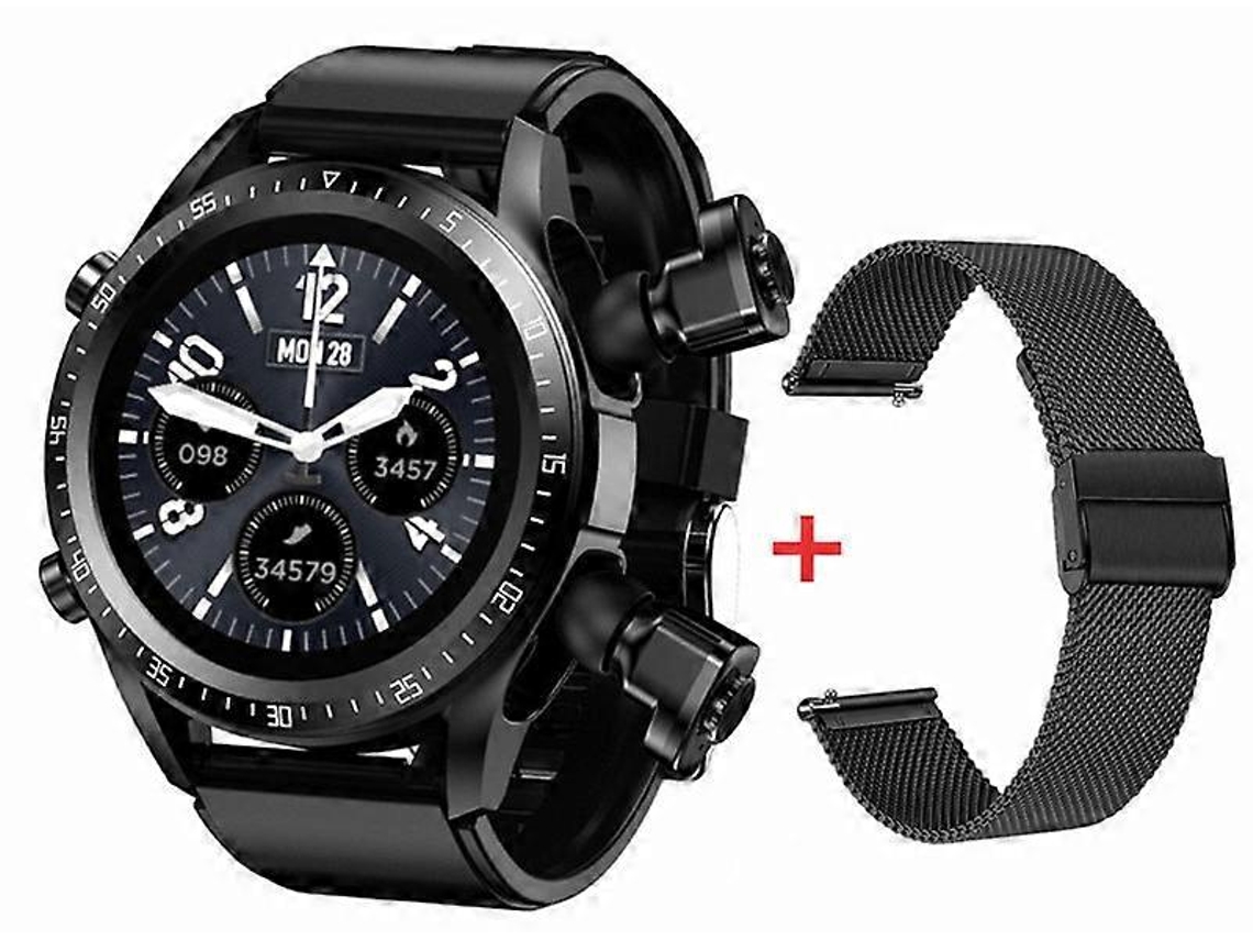 Reloj inteligente Jm03 Tws 2 en 1 para hombre, con auriculares inalámbricos Bluetooth, estéreo de alta fidelidad, compatible con Android e iOS, Ly Ebike