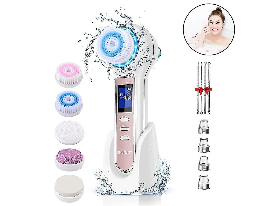 Cepillo de limpieza facial exfoliante suave y masajeador facial de limpieza profunda con tecnología inteligente Nostalgia88